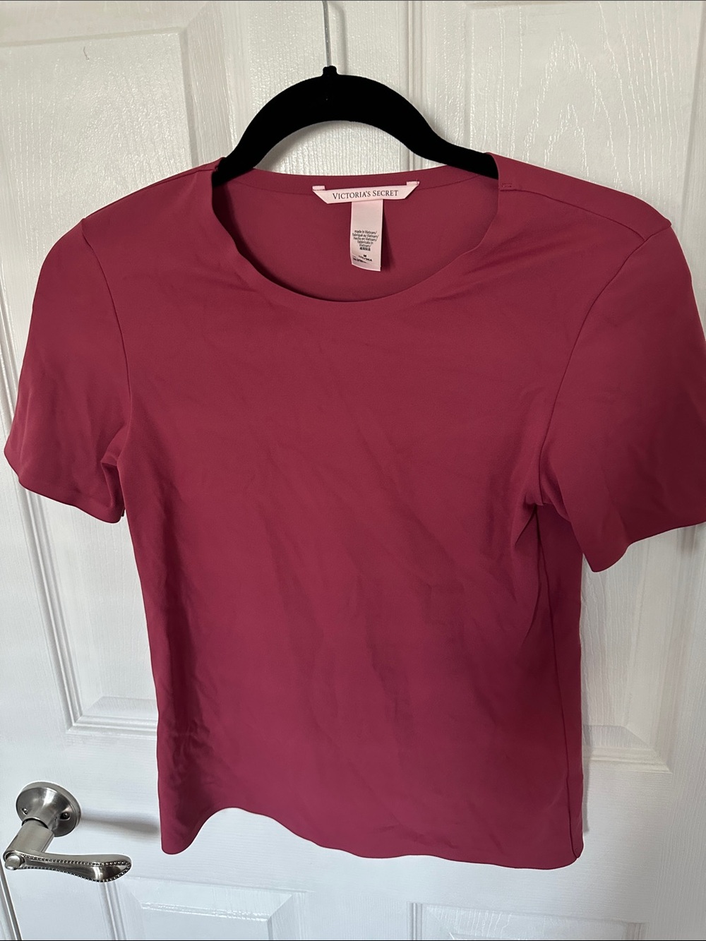 Victoria's Secret Rose Pink Short Sleeve Tee